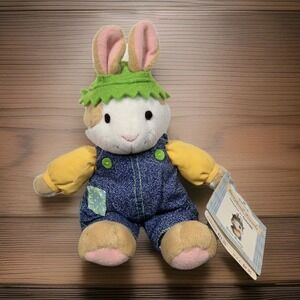Hallmark Crayola Storybook  Billie The Bunny 9" Plush Stuffed Toy NWT 1989